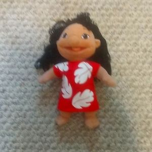VINTAGE, 10" Lilo stuffed doll, made by Hasbro 2002, licensed by Disney